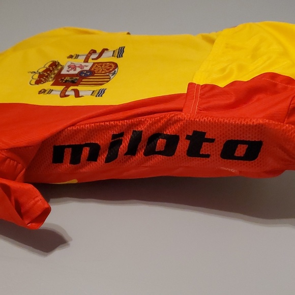 💛Miloto Spain Team Men's Bicycle Jersey - Picture 3 of 14